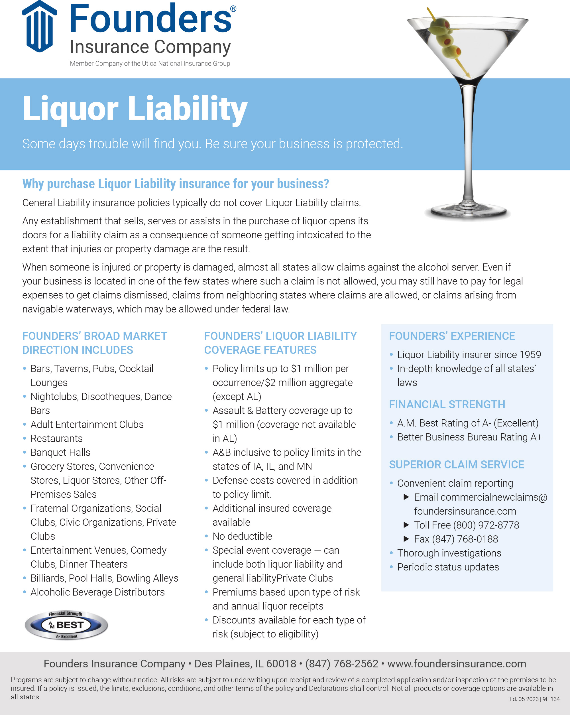 liquor liability flyer