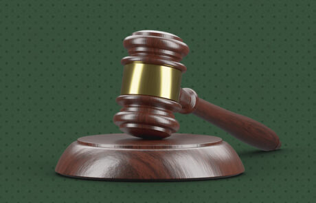 linked-post court gavel